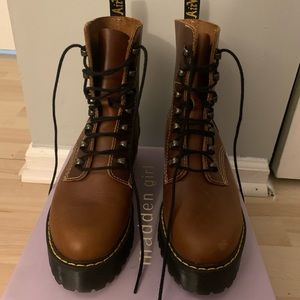 Brown Doc Martens - Leona